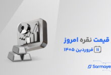 قیمت نقره امروز ۱۱ فروردین ۱۴۰۵
